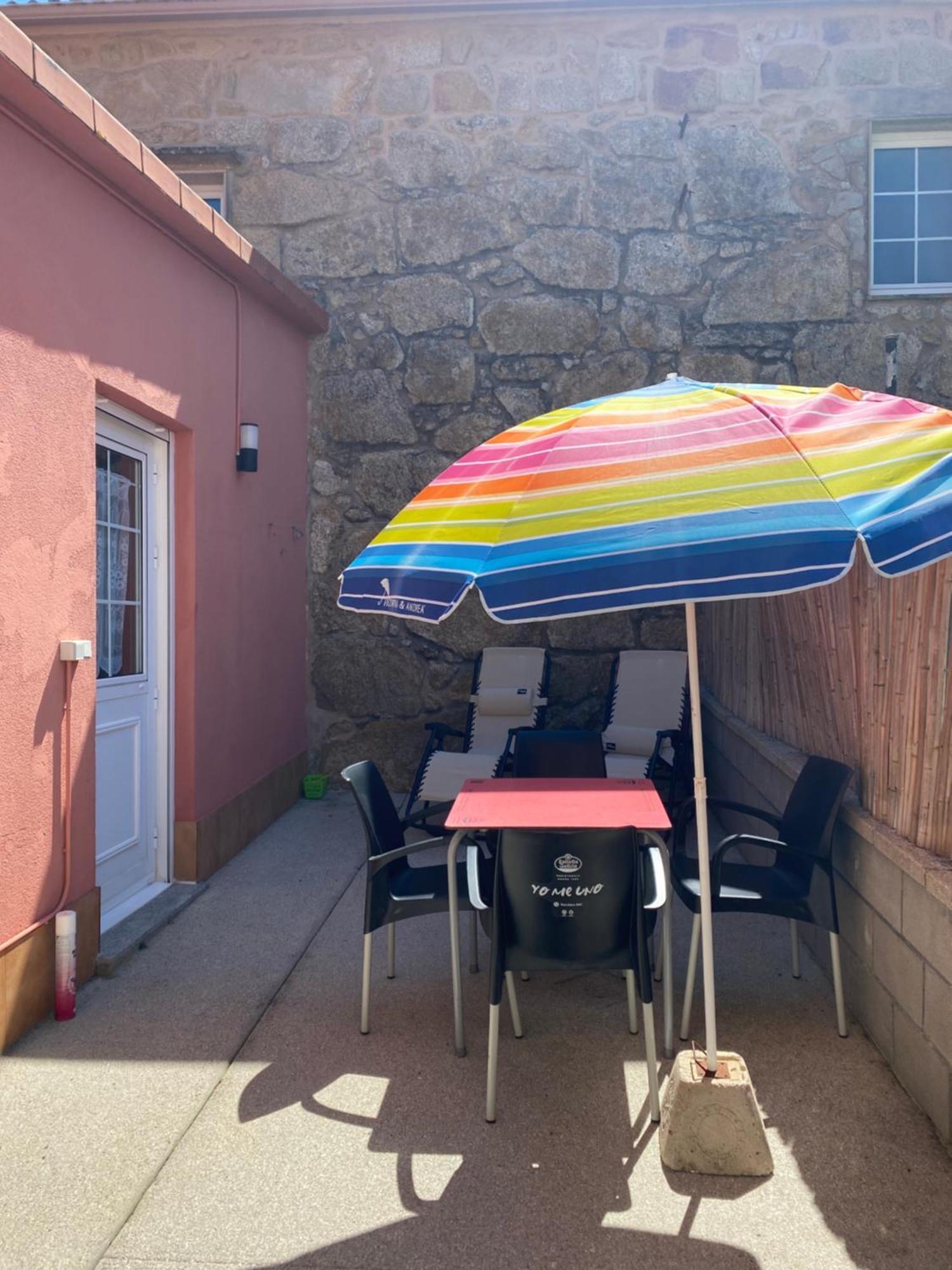 La Casita Alere En Playa Carnota Con Patio Y Barbacoa Villa Buitenkant foto